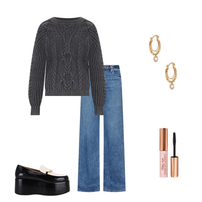 5th bundle featuring 4 items which compliment Platform Loafer Naplack