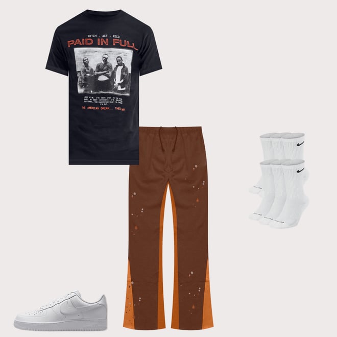 Goodie Two Sleeves Paid In Full Rico Tee