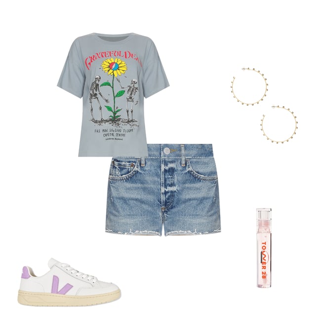 3rd bundle featuring 4 items which compliment Grateful Dead Daisy Merch Tee