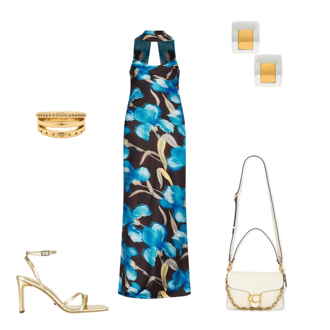 6th bundle featuring 4 items which compliment Smooth Leather Chain Tabby Handbag
