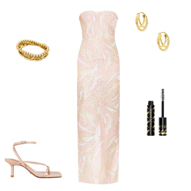 Dahlia Strapless Maxi Dress
