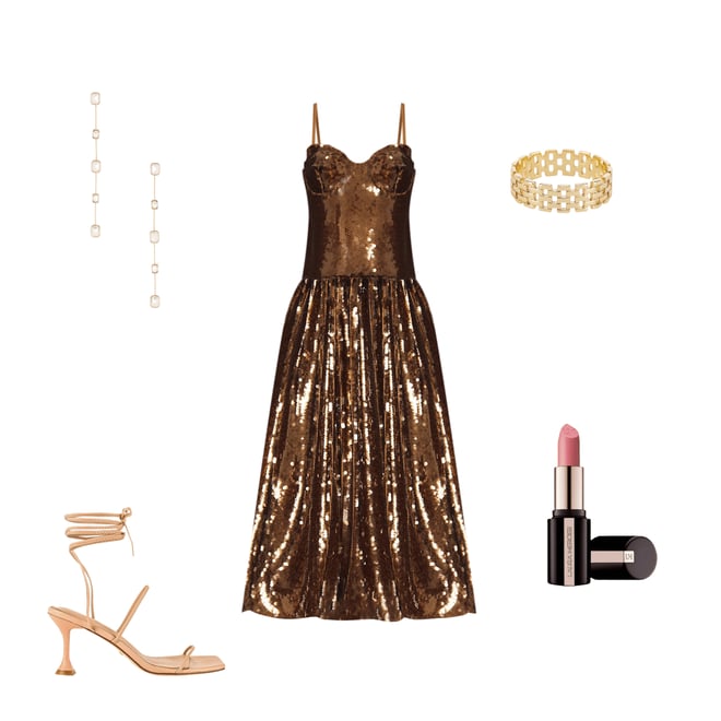 2nd bundle featuring 4 items which compliment Sequin Midi Dress