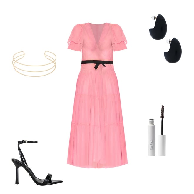 The Sasha Dress in Silk Chiffon
