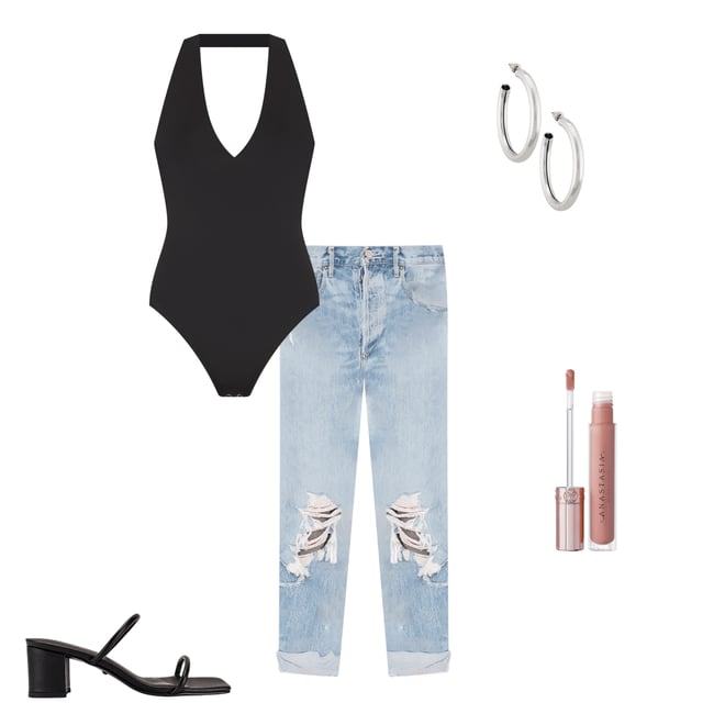 3rd bundle featuring 4 items which compliment 90's Mid Rise Loose Fit Jeans