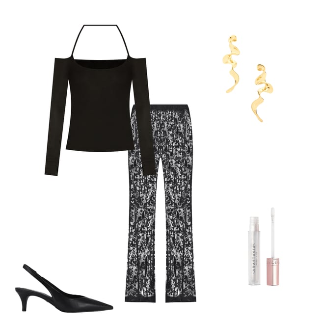 1st bundle featuring 4 items which compliment Dave Halter Neck Top