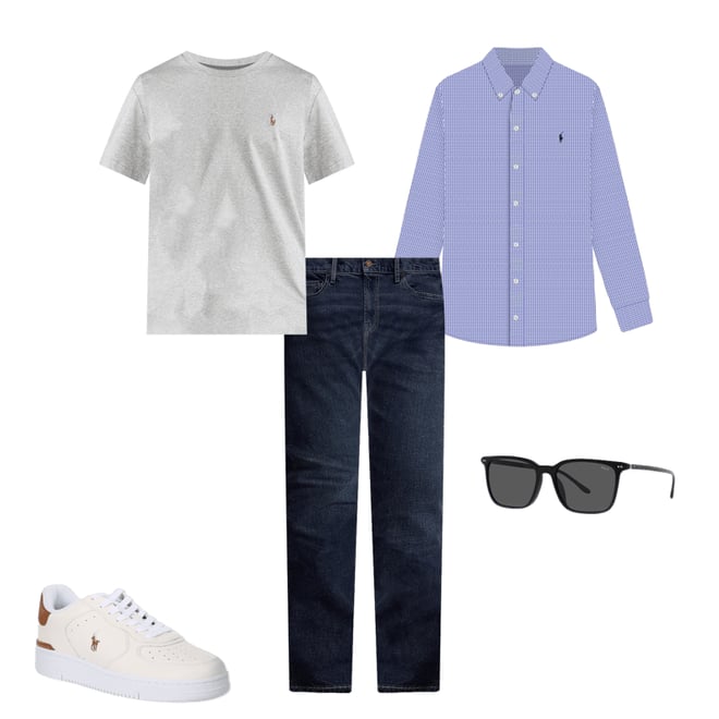 Tシャツ・カットソー Ralph Lauren SLIM FIT SPORT SHIRT (710 929345 009 PINE) aYcwslqqivvC47Gz5J81_710964714