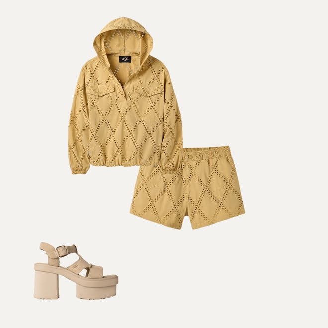 【UGG】Kellan Short ショートパンツ UGGEyelet UGG® Kellan Short UGGEyelet for Women | UGG®
