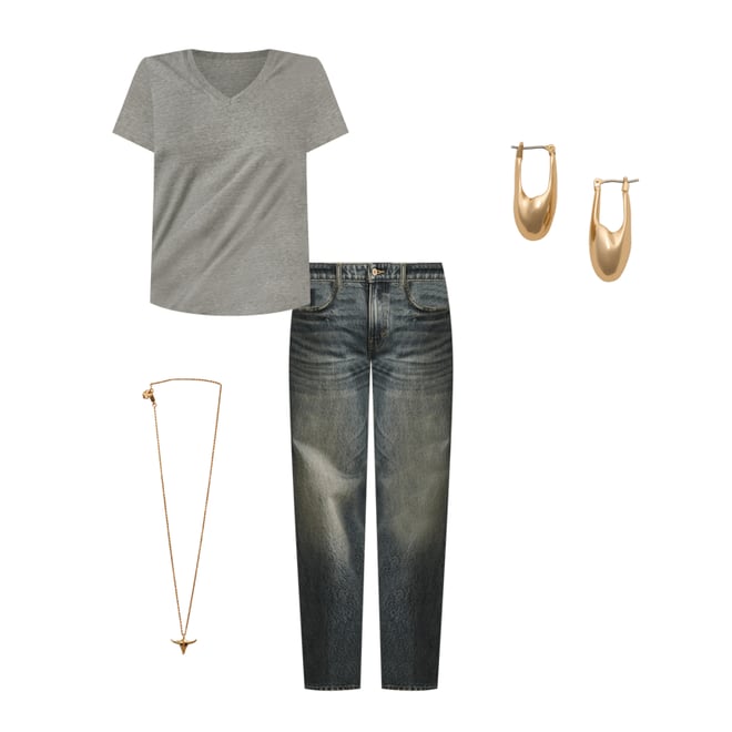 MODERN DROP EARRING