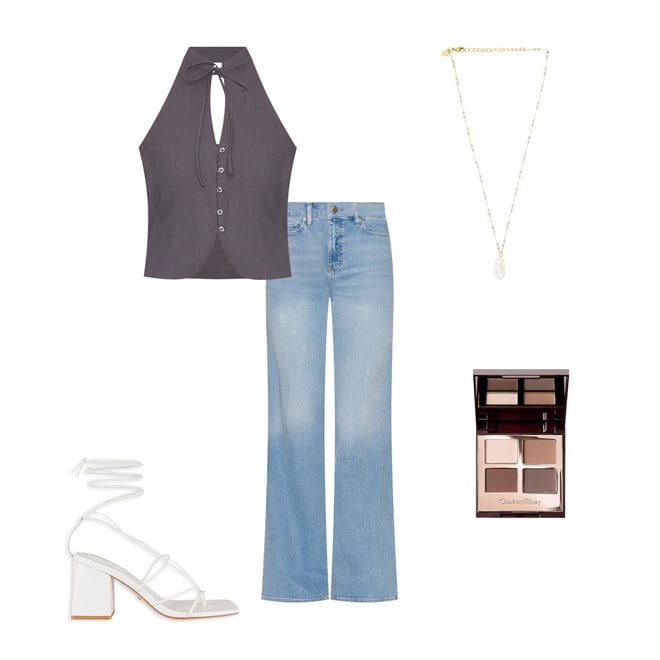 LIONESS Utopian Top in Mineral | REVOLVE