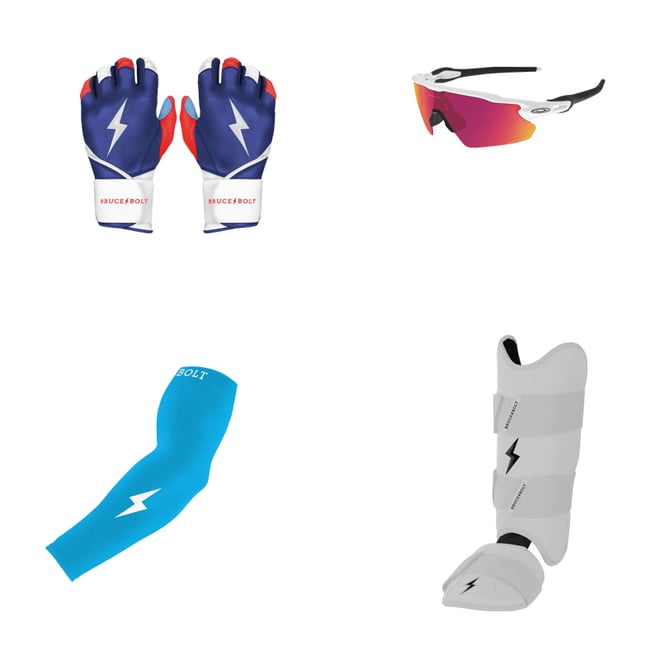 Bruce Bolt Graduated Compression Premium Batter's Arm Sleeve