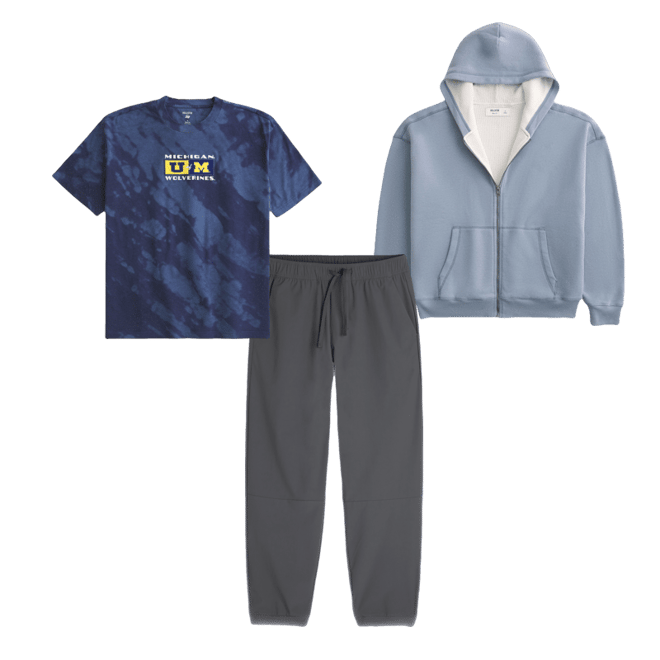 Boxy University of Michigan Graphic Tee