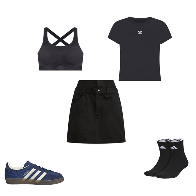 adidas Originals Women's Firebird Utility Mini Skirt