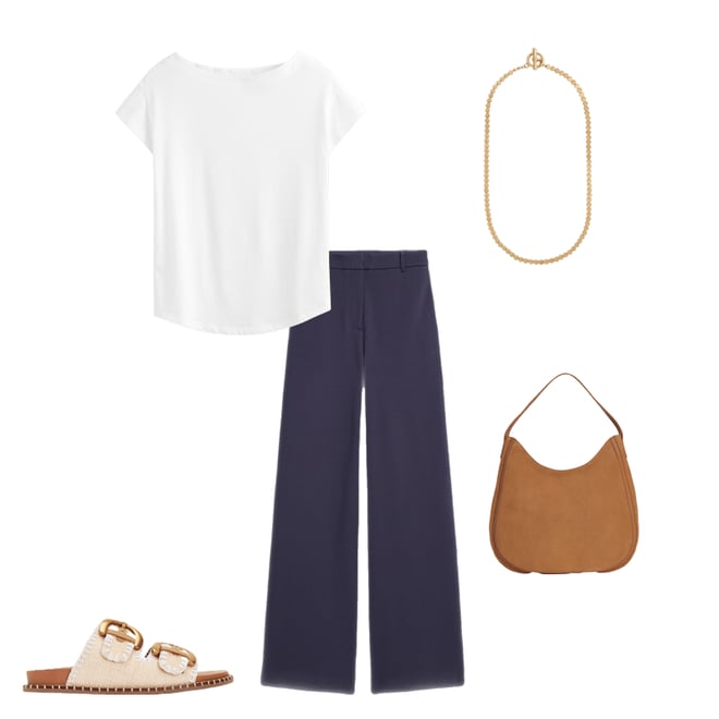 3rd bundle featuring 4 items which compliment Belgravia Ponte Trousers-Navy