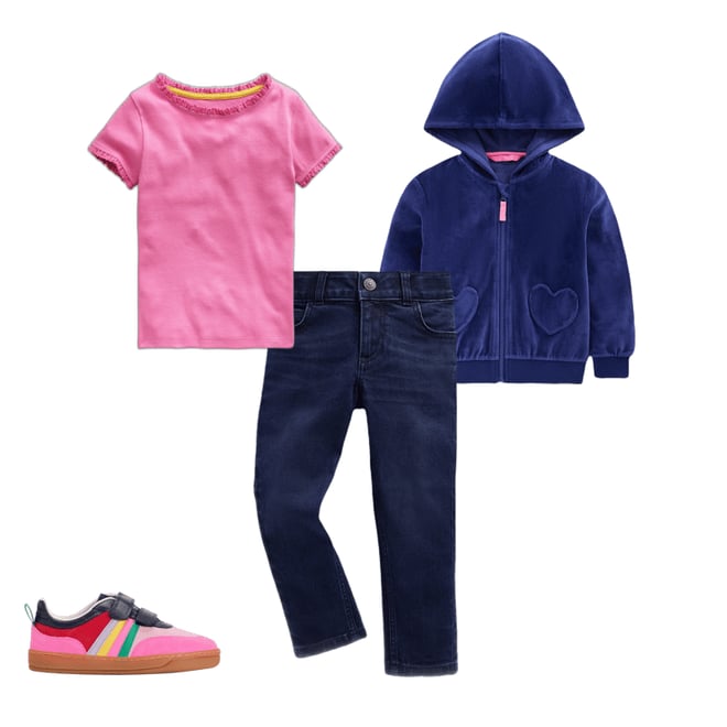 BoTT VERDY パーカー　NAVY BLUE VICKY Girls NEW Victoria's Secret PINK Bling Fleece Zip Up Hoodie Navy Silver