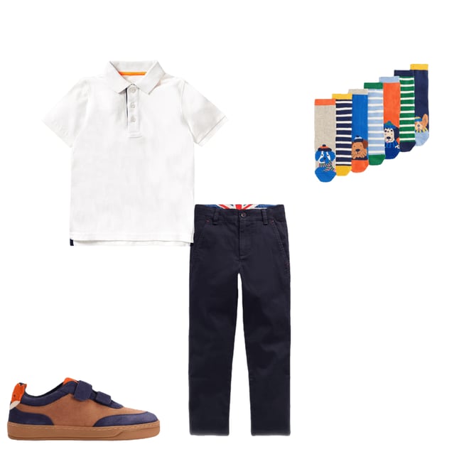 2nd bundle featuring 3 items which compliment Classic Chinos-Dark Navy