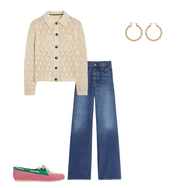 5th bundle featuring 3 items which compliment Astrid Knitted Shirt-Warm Ivory