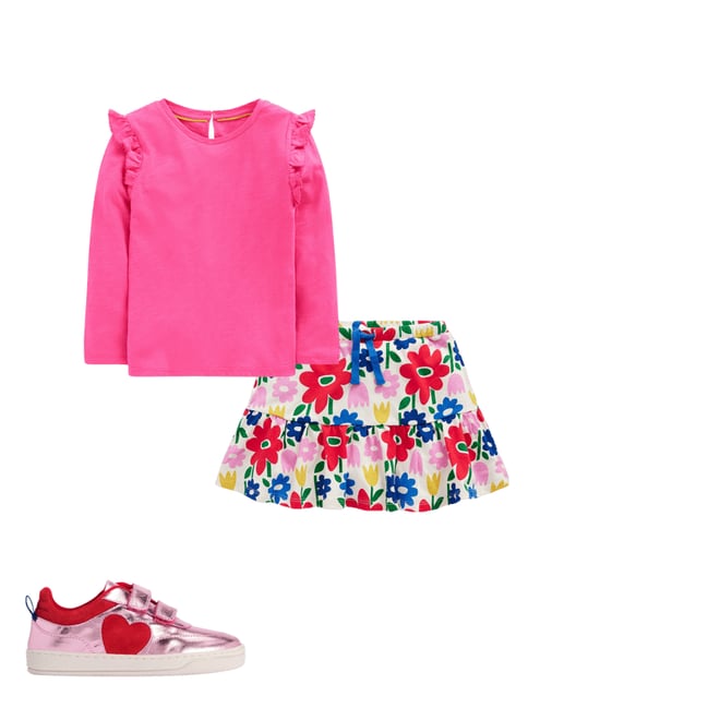 トップス soor ploom Frill tee 6y sorbet Soor Ploom SS25 – MamaOwl