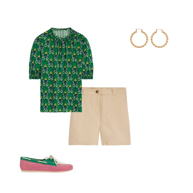 4th bundle featuring 3 items which compliment Boat Shoes-Pink Rose