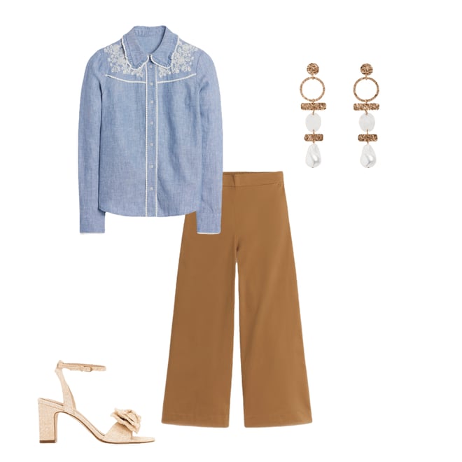 2nd bundle featuring 3 items which compliment Sienna Western Shirt-Chambray