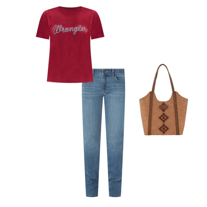 Women's Straight Leg Jean in Brianna