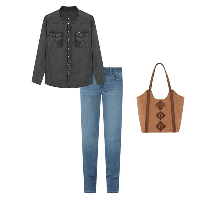Women's Straight Leg Jean in Brianna