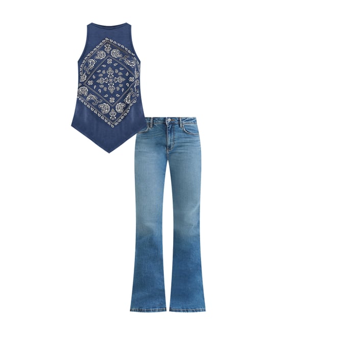 Women's Flare Jean in In Trance
