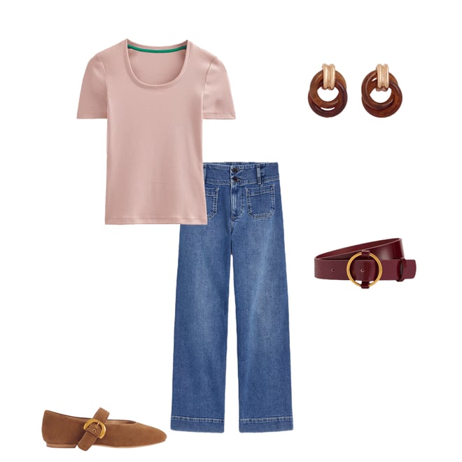 4th bundle featuring 4 items which compliment Essential Jersey T-Shirt-Milkshake