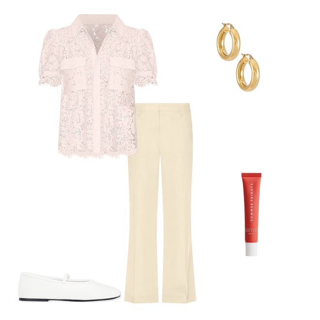 2nd bundle featuring 4 items which compliment Mina Lace Shirt