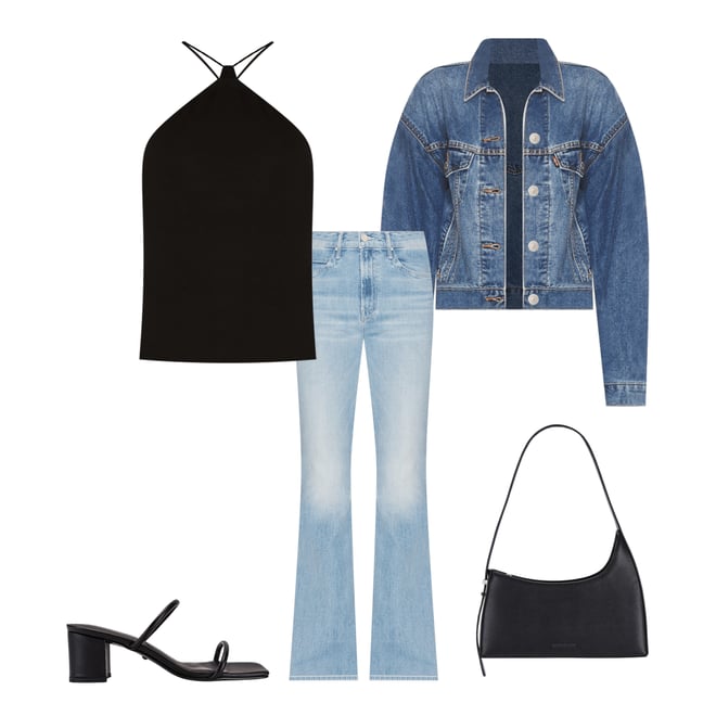 2nd bundle featuring 4 items which compliment Silk Rib Halter Tank