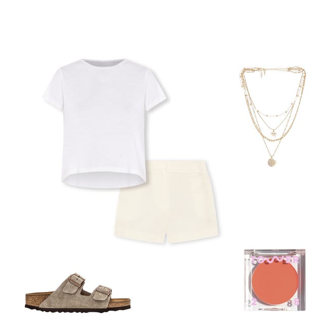 2nd bundle featuring 4 items which compliment x Hanes 1950s Boxy Tee