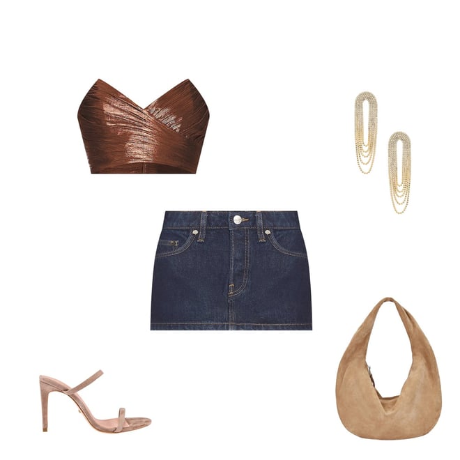 Cherry Mini Skirt
