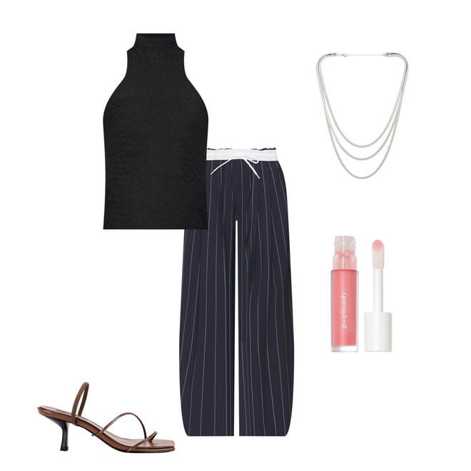 1st bundle featuring 4 items which compliment Trouser Turned Down Waistband