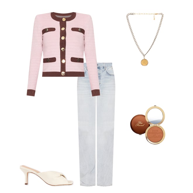 2nd bundle featuring 4 items which compliment Graham High Rise Straight Jeans