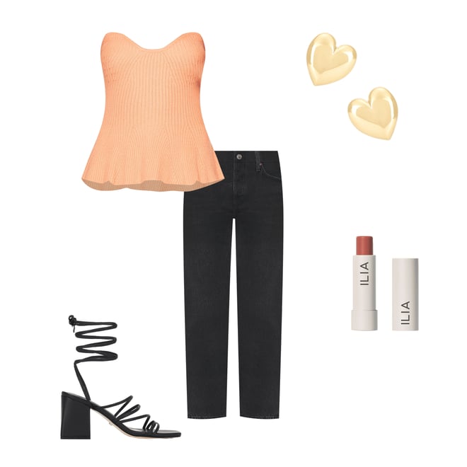 1st bundle featuring 4 items which compliment Saffy Peplum Top
