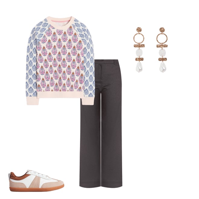 2nd bundle featuring 3 items which compliment Belgravia Ponte Trousers-Charcoal Grey
