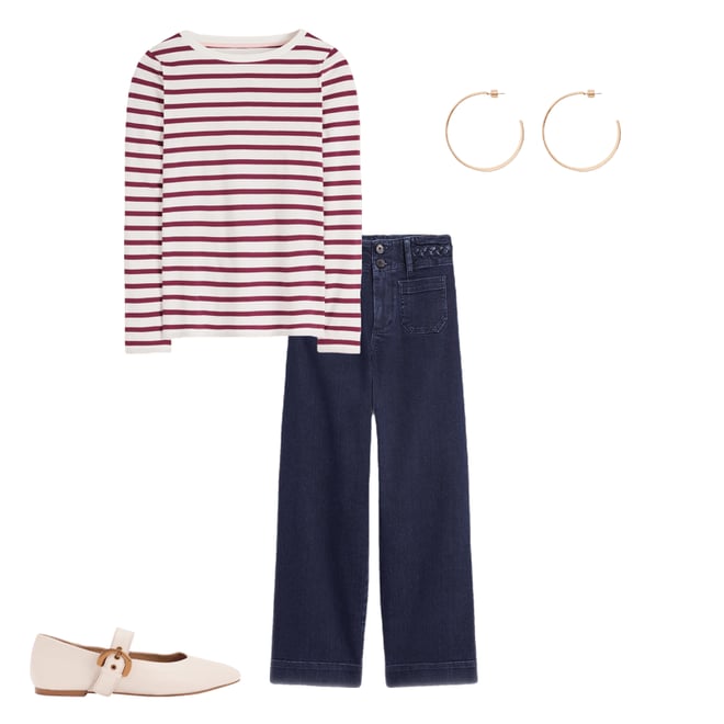 3rd bundle featuring 3 items which compliment Primrose Patch Pocket Jeans-Indigo Braid