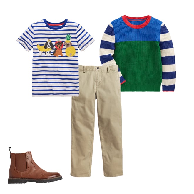 3rd bundle featuring 3 items which compliment Classic Chinos-Classic Tan