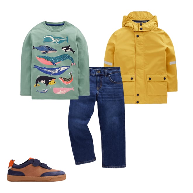 1st bundle featuring 3 items which compliment Waterproof Fisherman's Jacket-Yellow