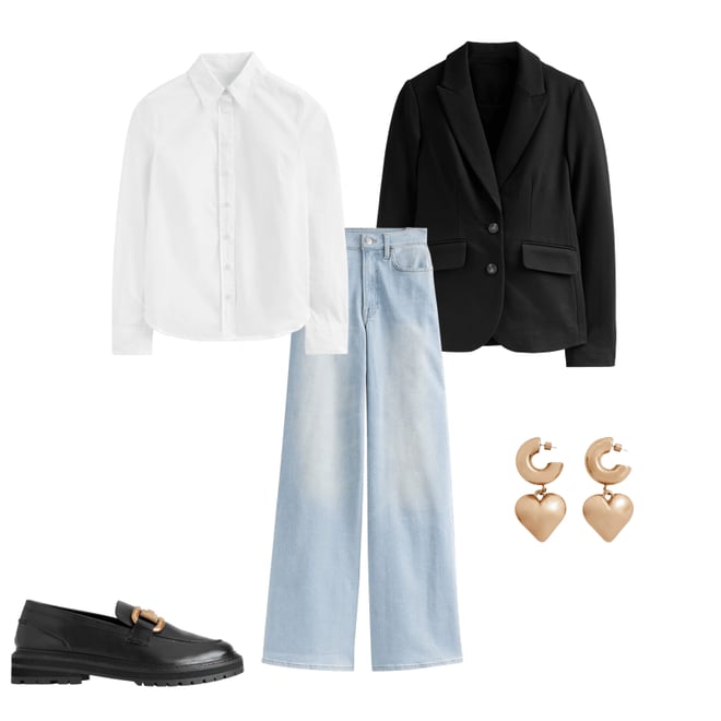 4th bundle featuring 4 items which compliment Marylebone Ponte Blazer-Black