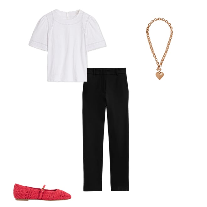 1st bundle featuring 3 items which compliment Crochet Mary Jane Flats-Post box Red