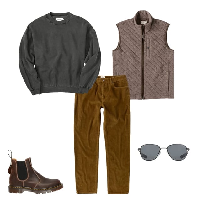 Dr. Martens Waxy Commander 2976 - Rustique Brown | Chelsea Boots