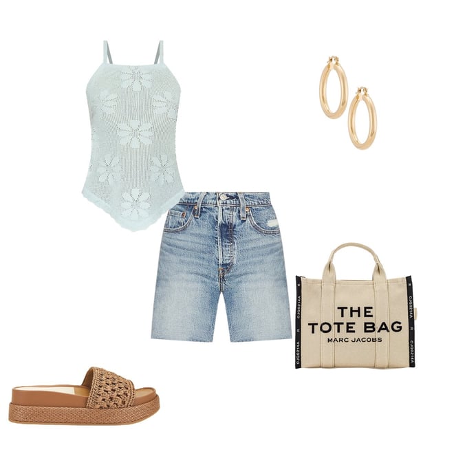 Dolce Vita Sidona Sandal in Brown Raffia REVOLVE