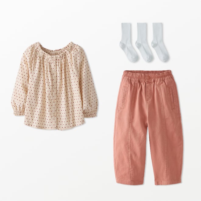 Twill Barrel Pants | Hanna Andersson