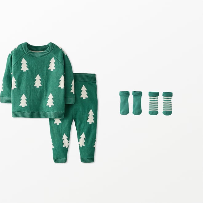 Baby Holiday Sweater Set | Hanna Andersson