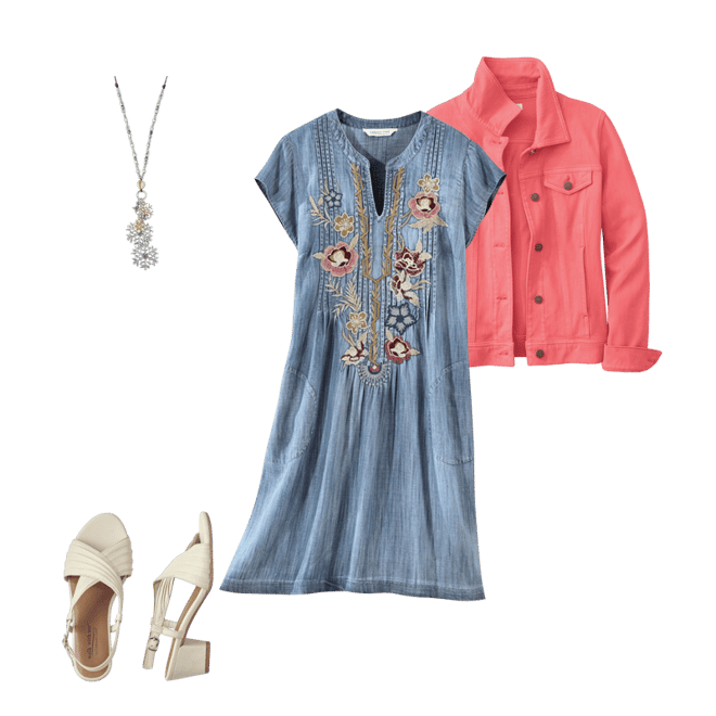 Mountain Flora TENCEL™ Dress - Coldwater Creek