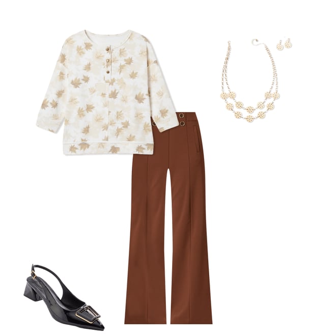 Cato Fashions | Cato Crepe Scuba Wide Leg Pants