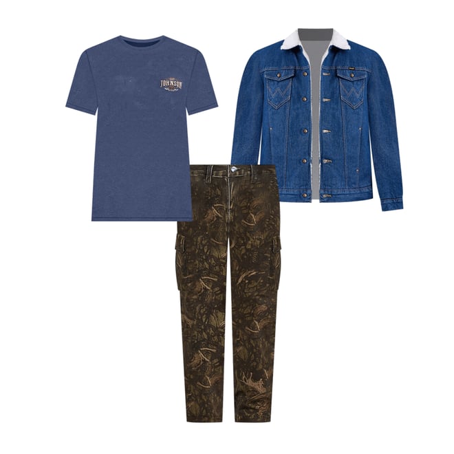 Wrangler x The Last of Us Cordyceps Pant in Camo