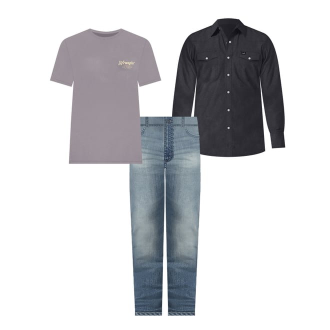 Men's Wrangler Retro® Slim Fit Straight Leg Jean in Jacksboro