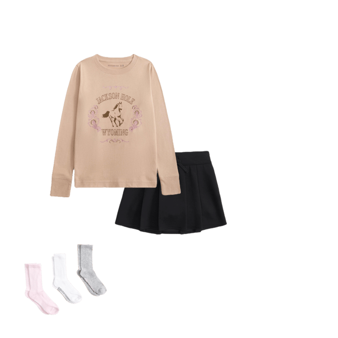 oversized long-sleeve graphic tee