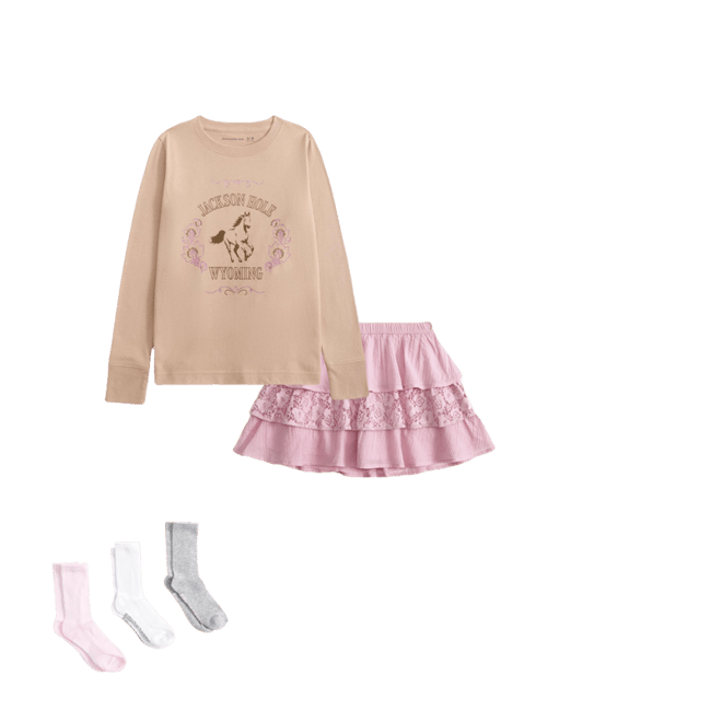 oversized long-sleeve graphic tee